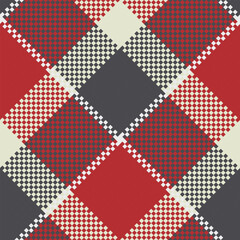 Tartan Pattern Seamless. Traditional Scottish Checkered Background. Traditional Scottish Woven Fabric. Lumberjack Shirt Flannel Textile. Pattern Tile Swatch Included.