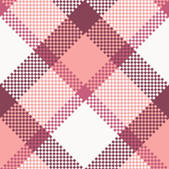 Tartan Plaid Seamless Pattern. Classic Plaid Tartan. Traditional Scottish Woven Fabric. Lumberjack Shirt Flannel Textile. Pattern Tile Swatch Included.