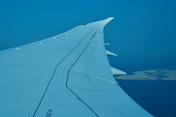Aerial view of Diyar Al Muharraq artificial island in Bahrain 