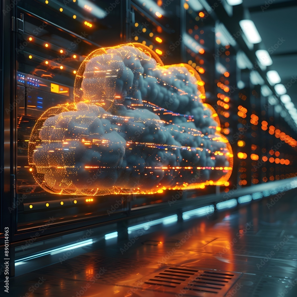 Poster futuristic cloud computing and dynamic data access solutions