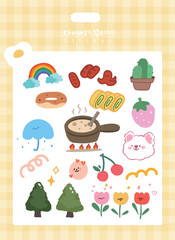 다이어리 꾸미기 1