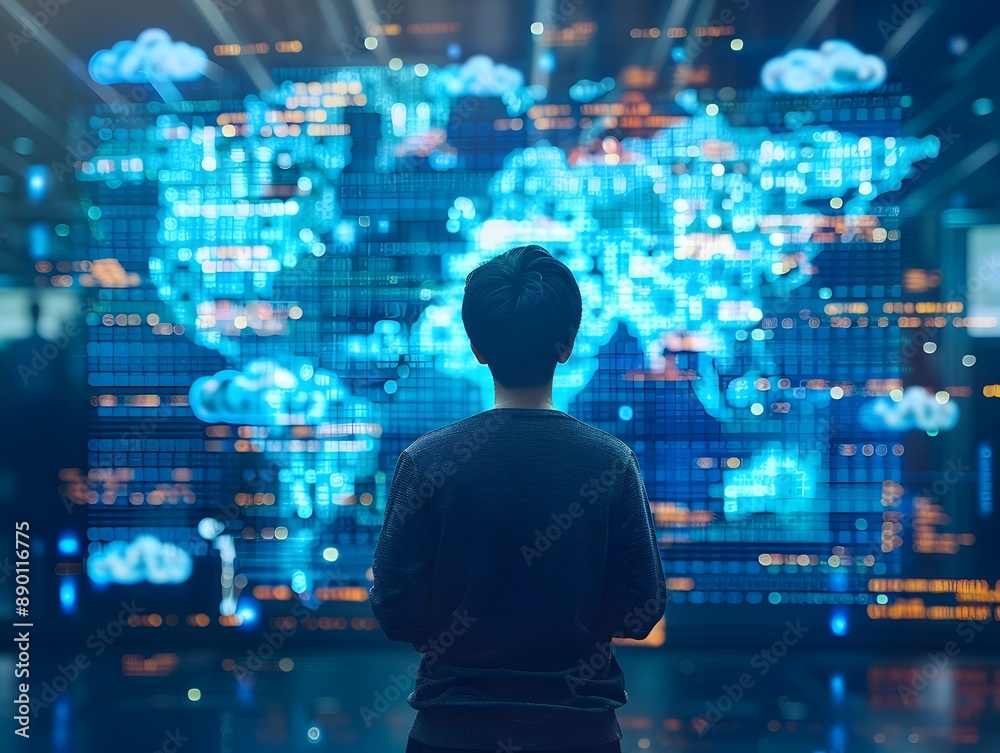 Poster digital twin concept with cloud based simulations and real time monitoring for innovative cloud comp