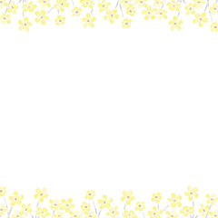 Floral water color series of frames backgrounds for wedding invitation greeting card memo notes paper page message etc