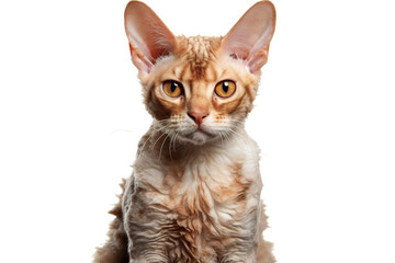 Obraz premium The Purr-fect Perch on White or PNG Transparent Background.