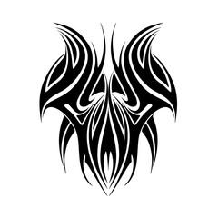 Tribal tattoo design for body