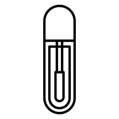 Illustration of Lip Serum Line Icon 
