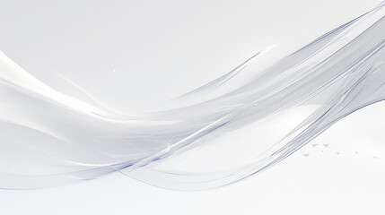 Fototapeta premium silver gradient abstract waves with fluid forms and ethereal movement creating a serene and minimalistic background design