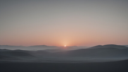 Monochromatic grey background with smooth gradient