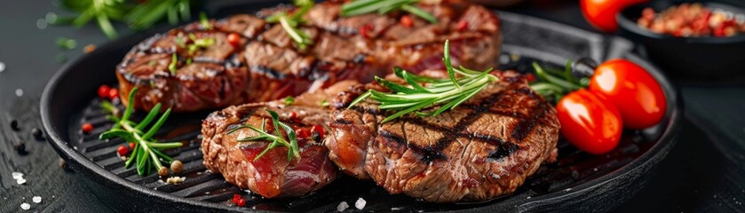 A versatile and flavorful selection featuring ground meat, tenderloin, and T-bone steak provides a range of delicious options for any meal.