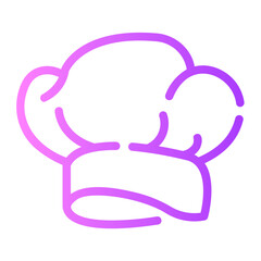 cook Line Gradient Icon
