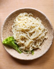 Ramen noodle food in japanese restaurant