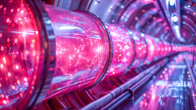 Dark matter research facility detecting particles in underground laboratory