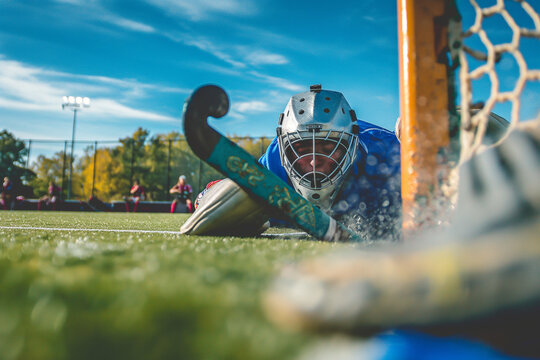 field hockey goalie