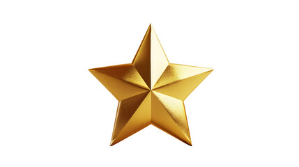 Five-pointed star, transparent picture
