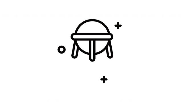 Sputnik motion icon