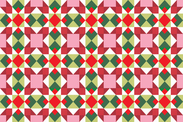 Navajo tribal vector seamless pattern. Native American ornament. Ethnic South Western decor style. Boho geometric ornament. Vector seamless pattern. Mexican blanket, rug. Woven carpet.