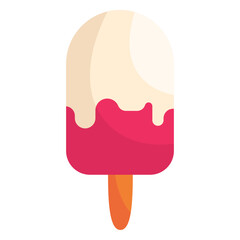 Summer print features vector illustration