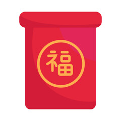 Lunar year decoration elements. lunar New Year