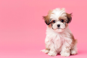Shih Tzu dog puppy