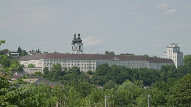 benedictine abbey Kremsm&uuml;nster in Upper Austria