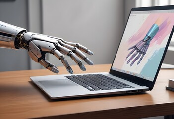 I hand reaching out from the screen