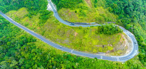 Khanh Le Pass seen from above is beautiful and majestic. This is the most beautiful and dangerous...