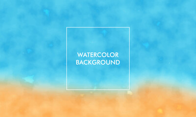 Watercolor Gradient mesh abstract blur texture background with colorful color