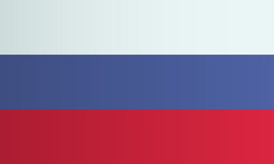 Obraz premium Russian Federetion flag. National flag of Russia. Vector illustration