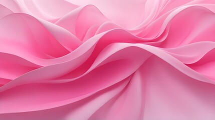 Fototapeta premium Abstract pink wave background. Dynamic shapes composition.