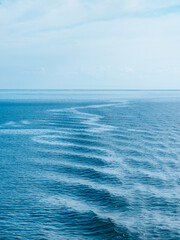 pattern in the water 