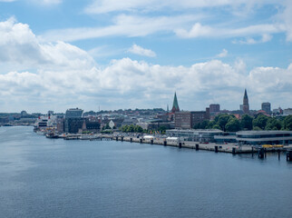 Cityscape of Kiel, Germany