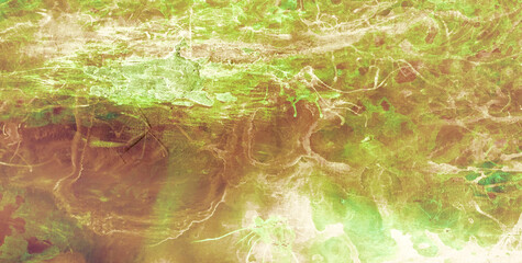 Explore an Eclectic and Expressive Painted Dreamscape: A Vivid Tapestry of Colors and Abstract Forms
