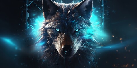 wolf Cool Epic Artistic Beautiful.