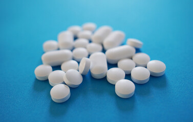 様々な薬の錠剤