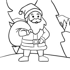 Santa Claus Gift Bag