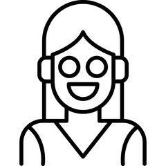 Anonymous Woman Icon