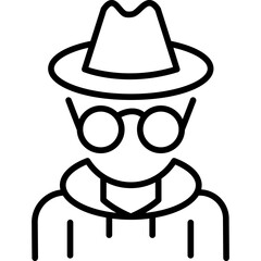 Anonymous Man Icon