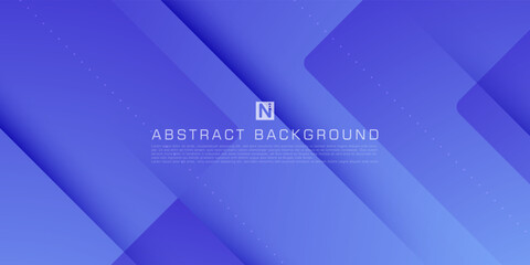 Colorful gradient blue 3D background with square shape and lines. Trendy illustration with blue overlap pattern on background. Smart design for your promotions. Eps10 vector