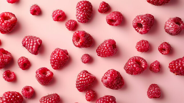 Raspberry Ruffles Background