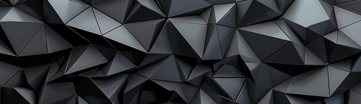 fondo geom&eacute;trico 3d primas negros