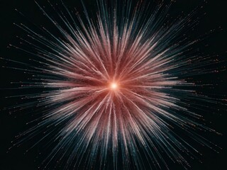 Cosmic Particle Explosion