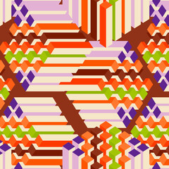 Naklejka premium fashion print illustration texture 