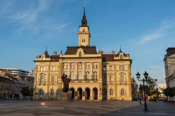 Main Square And City Hall Of Novi Sad, Freedom Square (serbian: Trg slobode) is the main square in Novi Sad, County government office (City house) and monument of Svetozar Miletic. Novi Sad, Serbia