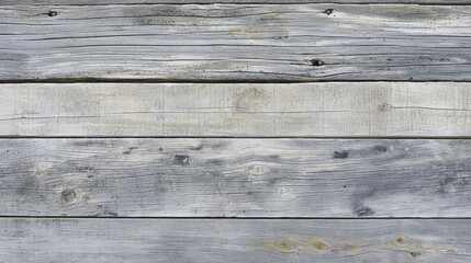 Obraz premium Weathered gray wooden planks with visible grain and knots. Rustic and aged appearance adds character and texture.