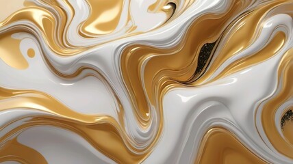 Luxurious abstract background painting fluid art