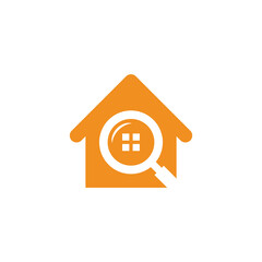 Find Home logo vector icon template