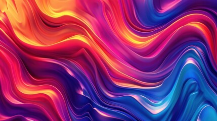 Abstract Colorful Swirls