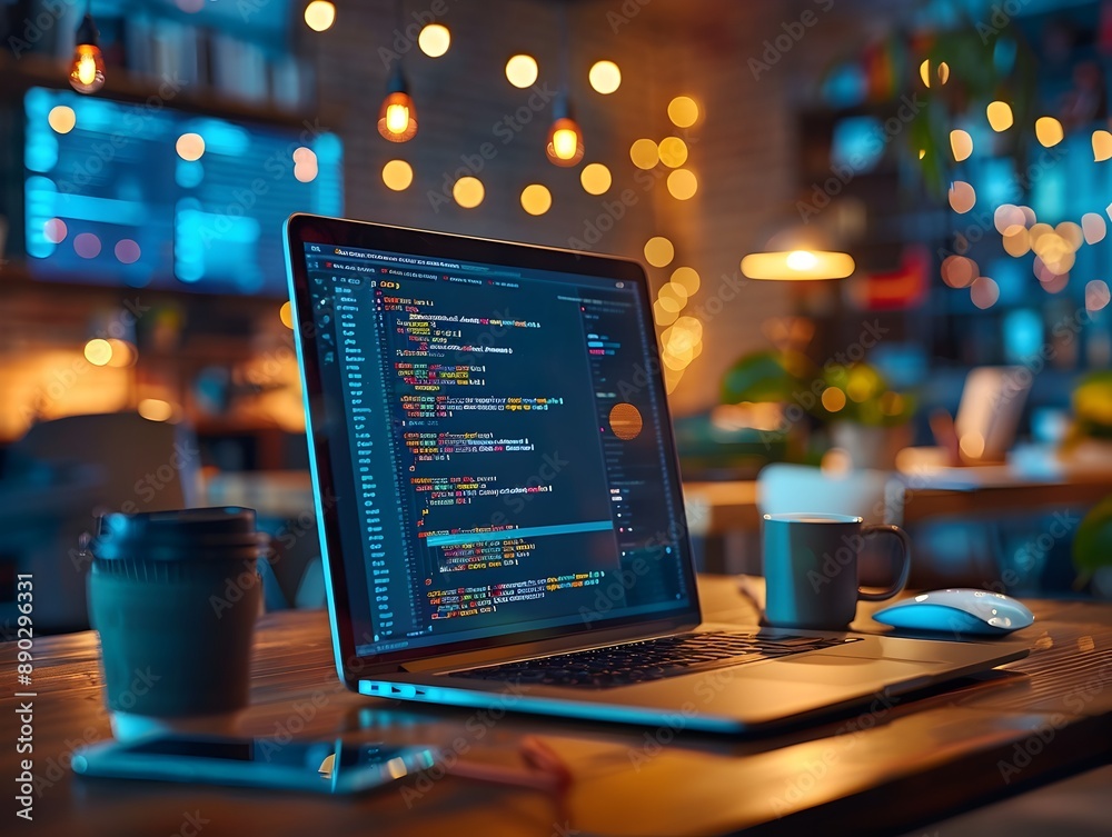 Poster developer systematically testing new features on modern e commerce website