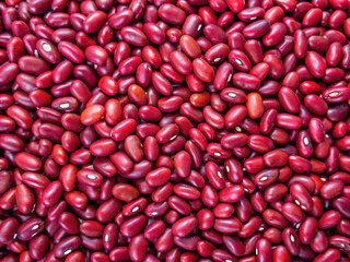 red kidney beans, kidney, legume, healthy, vegetarian, ingredient, vegetable, organic, white, closeup, macro, raw, dry