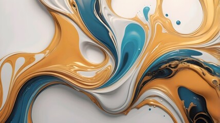 abstract background with waves